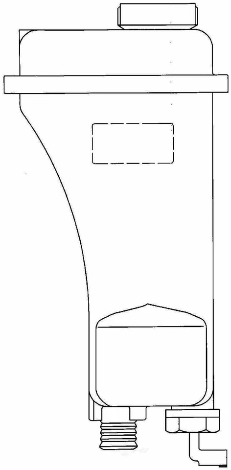 Depósito de refrigerante del motor - Código de motor: M52, FI Behr Hella Service 376888411 Foto 2 de 2