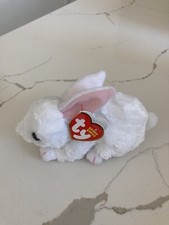 TY The BEANIE BABIES Collection COTTON the Rabbit ~ 2017 ~ New with Tags Retired