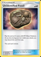 Pokemon Unidentified Fossil (207/271) Cosmic Eclipse NM