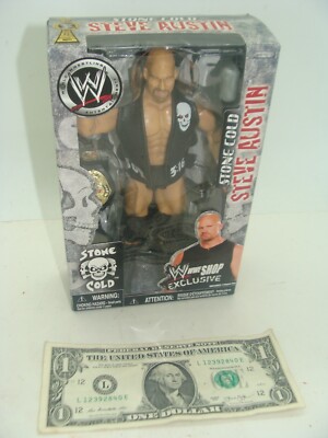 WWE 2007 Stone Cold Steve Austin Exclusive Collector Action Figure Toy Very Rare