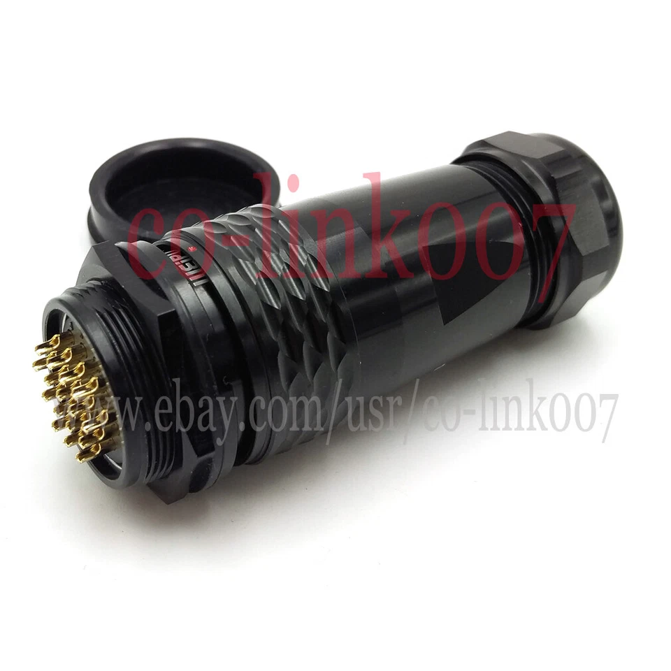 SA28 WEIPU 16pin Panel Mount Connector Plug Socket,500V Aviation Cable Connector - Image 4 of 4