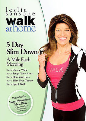 Leslie Sansone - Walk at Home - 5 Day Slim Down (DVD, 2008)