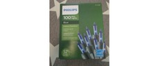 Philips 100 Mini Lights Blue Color for Indoor/Outdoor 24.7 ft