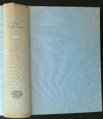 VITA DI KLIM SAMGHIN 2 VV.  GORKI MAKSIM EINAUDI 1955
