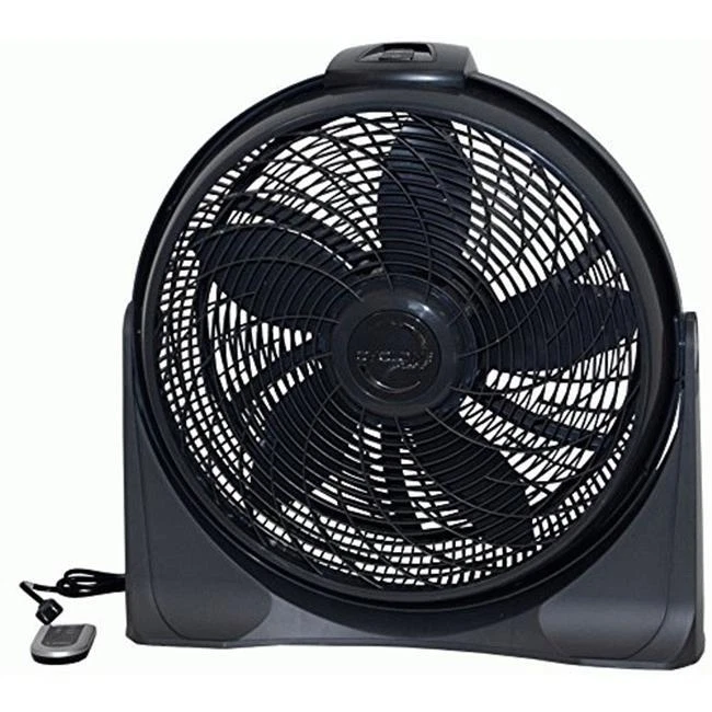 Lasko A20562 20 in. High Velocity Floor Fan with Remote Control Black  46013461650 | eBay