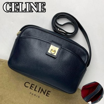 Celine shoulder bag circle gold hardware