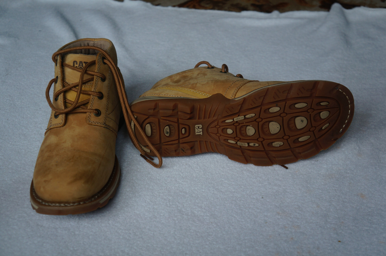 CATERPILLAR Harding Mens Leather Walking Boots UK9 EUR 43 eBay
