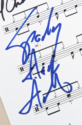 LYNYRD SKYNYRD signed 8.5x11" cardstock page Johnny Van Zant RICKEY MEDLOCKE +7 - Picture 6 of 16