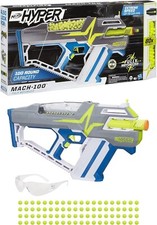 NERF Hyper Mach-100 Fully Motorized Blaster - w 80 Hyper Rounds  Eyewear