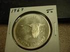 1967 - Canada dollar - Silver - Canadian $1 coin