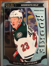 2015-16 UD Opee Chee Platinum Marquee Rookie #M44 Gustav Olofsson Pack Fresh