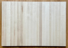Blank Maple Cutting Board 20" x 14" x 1" ready to be engraved or left plain