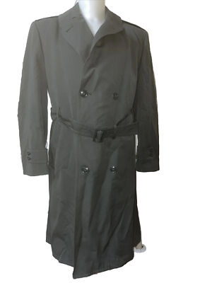 Military Issue Army Serge Green Wool Overcoat AG-44 Peacoat Military Issue Army Serge Green Wool Overcoat AG-44 Peacoat