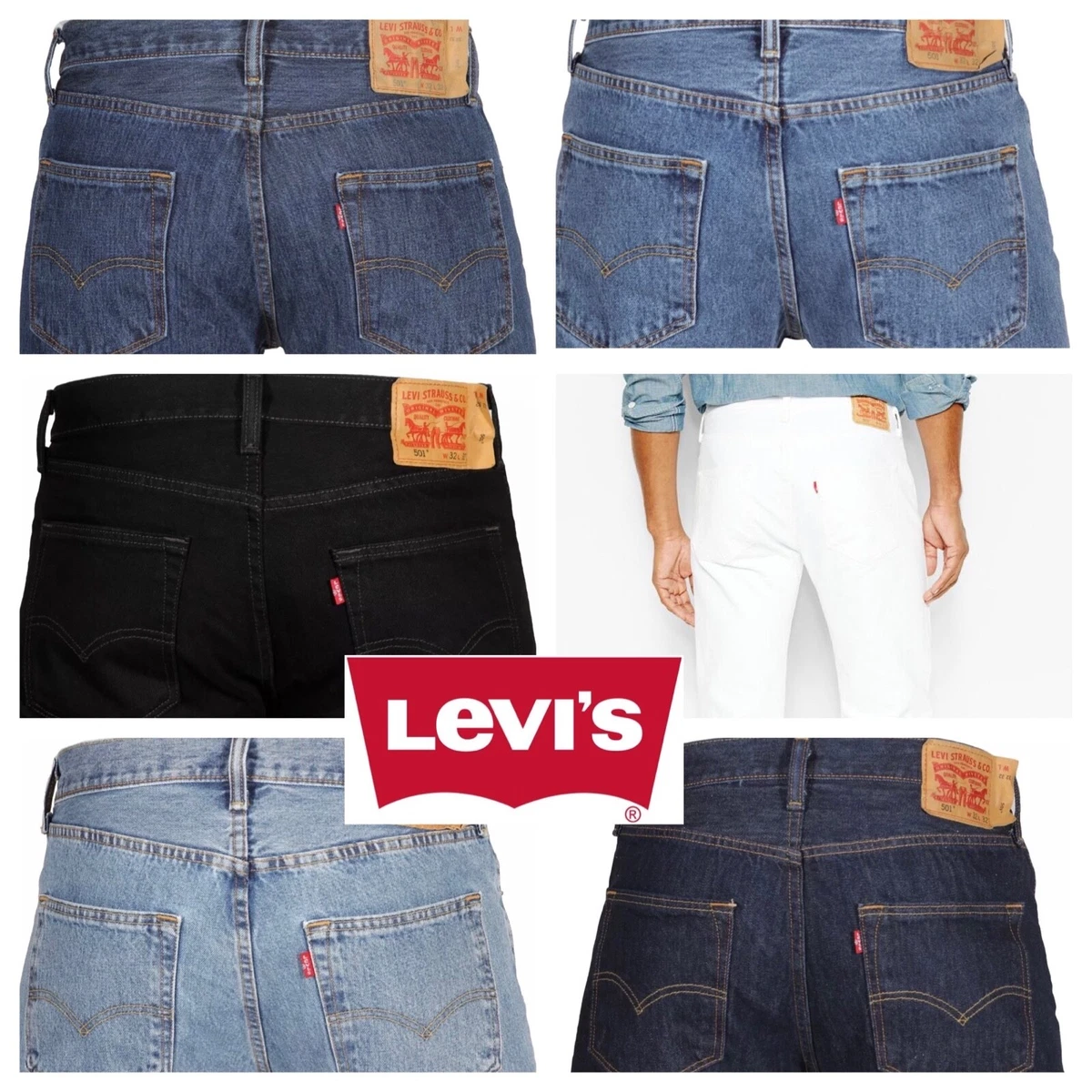 Levi's - 1947 501 Jeans - Men - Cotton - 29/32 - Blue