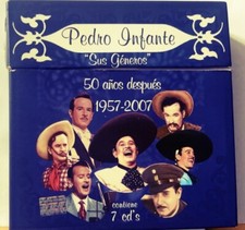 Mega Rare 7cds PEDRO INFANTE Sus Generos 50 Anos Despues 1957-2007 No Scratches