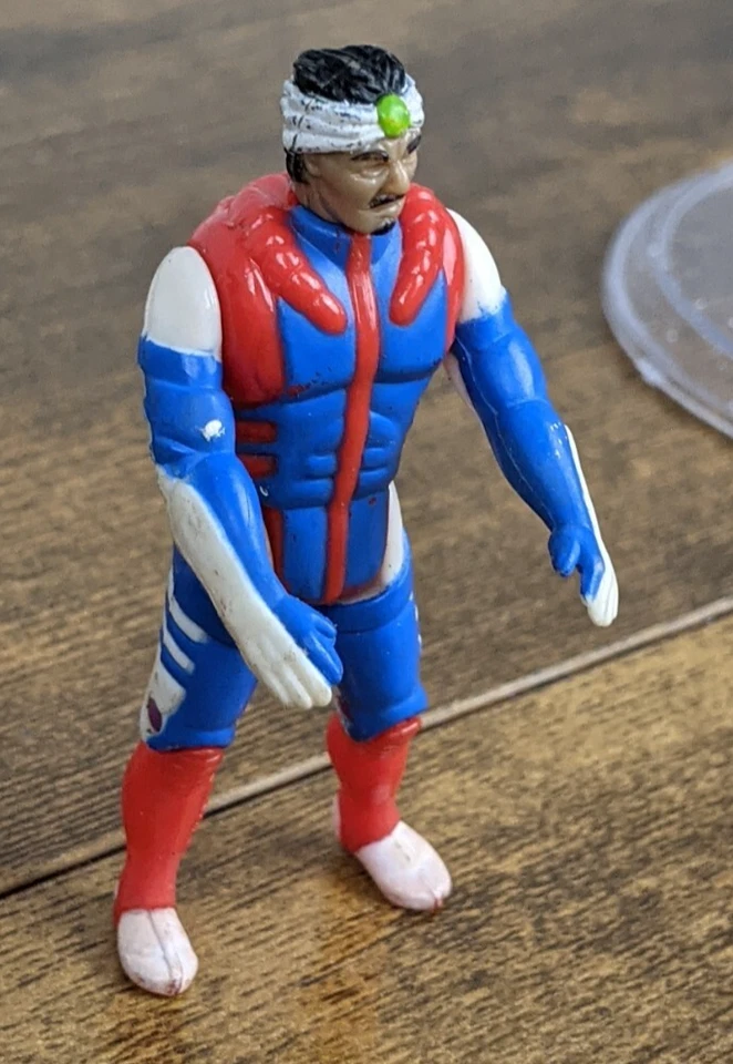 M.A.S.K. 1986 Ali Bombay Bullet Rider - Figura de acción Kenner Vintage - Suelta Foto 3 de 4