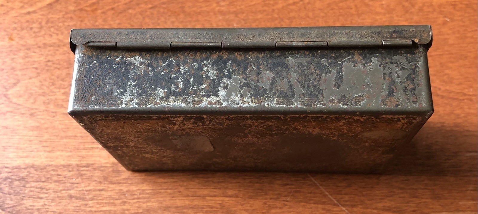 1930s VINTAGE “CUTEX FIVE MINUTE SET” COSMETICS TIN METAL EMPTY