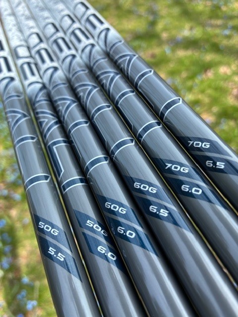 New Project X Denali Charcoal Grey Driver Shaft With Grip & Adapter Installed