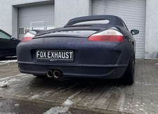 FOX Sportauspuff Porsche Boxster 986 Facelift, Bj. 1999-2004, 2.7l 3.2l, Endrohr