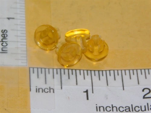 Set Four 58-63 Plastic Tonka Replacement Headlight Toy Part TKP-005
