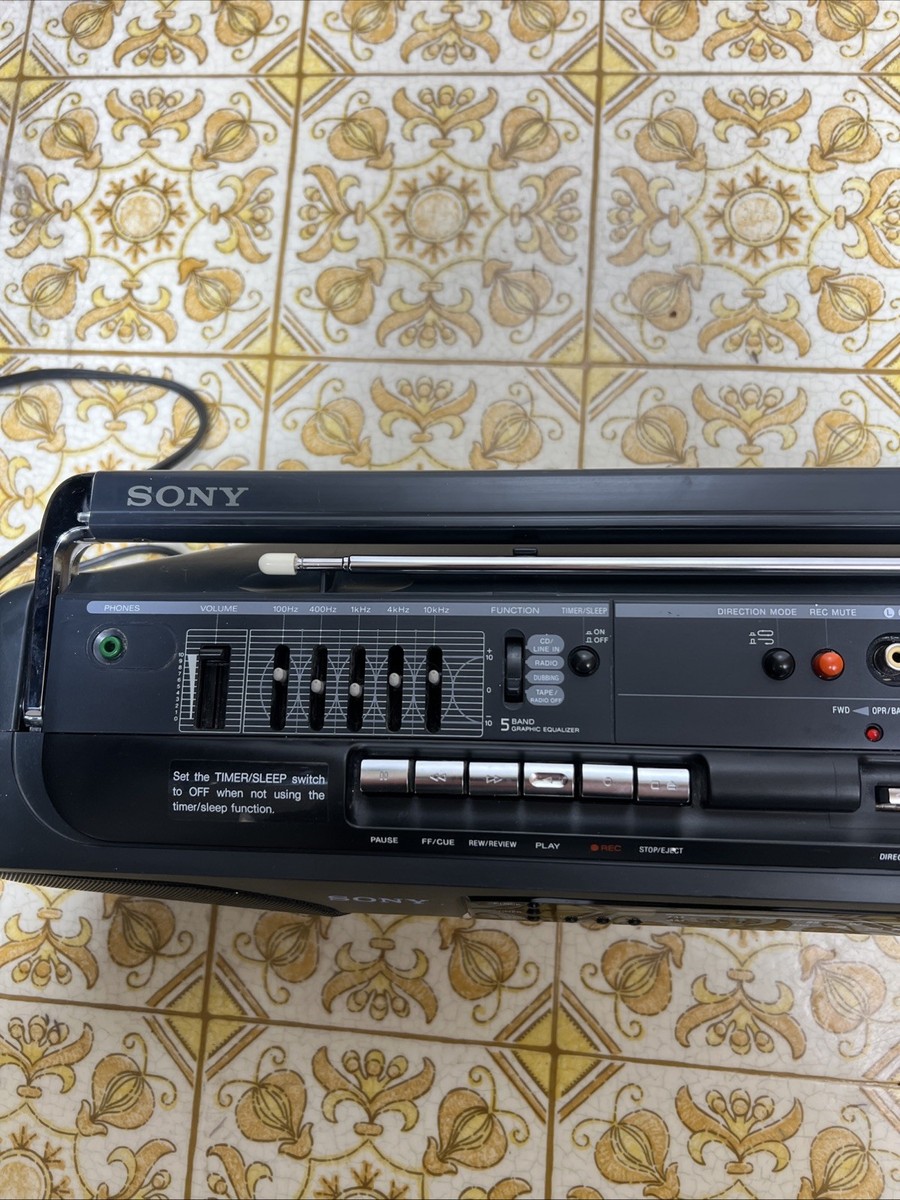 Sony CFS-W404 Jambox Radio Cassette Recorder No Cassette | eBay