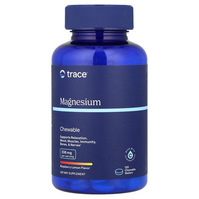 Magnesium Chewable, Raspberry Lemon, 120 Chewable Wafers