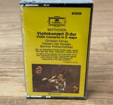 Deutsche Grammophon Ludwig van Beethoven's Violin Concerto in D Major Cassette