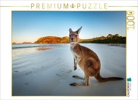 Calvendo Puzzle Kangaroo | 1000 Pieces, Finished Size 25.2 × 18.9 In (64 × 48 Cm