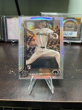 2025 Topps Chrome Sepia  Adam Mazur#157 (RC) Marlins Refractor