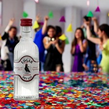 GIN LONDON DRY LIQUORI MINI BOTTIGLIETTE BOMBONIERE LAUREA 40