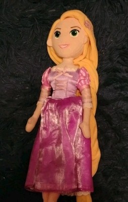 Disney Tangled Rapunzel 18in Plush Stuffed Doll Plush 17''