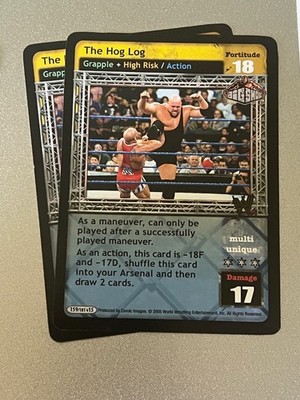 1x The Hog Log - The Big Show - WWF/WWE Raw Deal - Rare