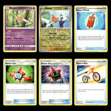 Rotom Lot 40 Sun Moon Forbidden Light Pokemon Cards Collection Set TCG