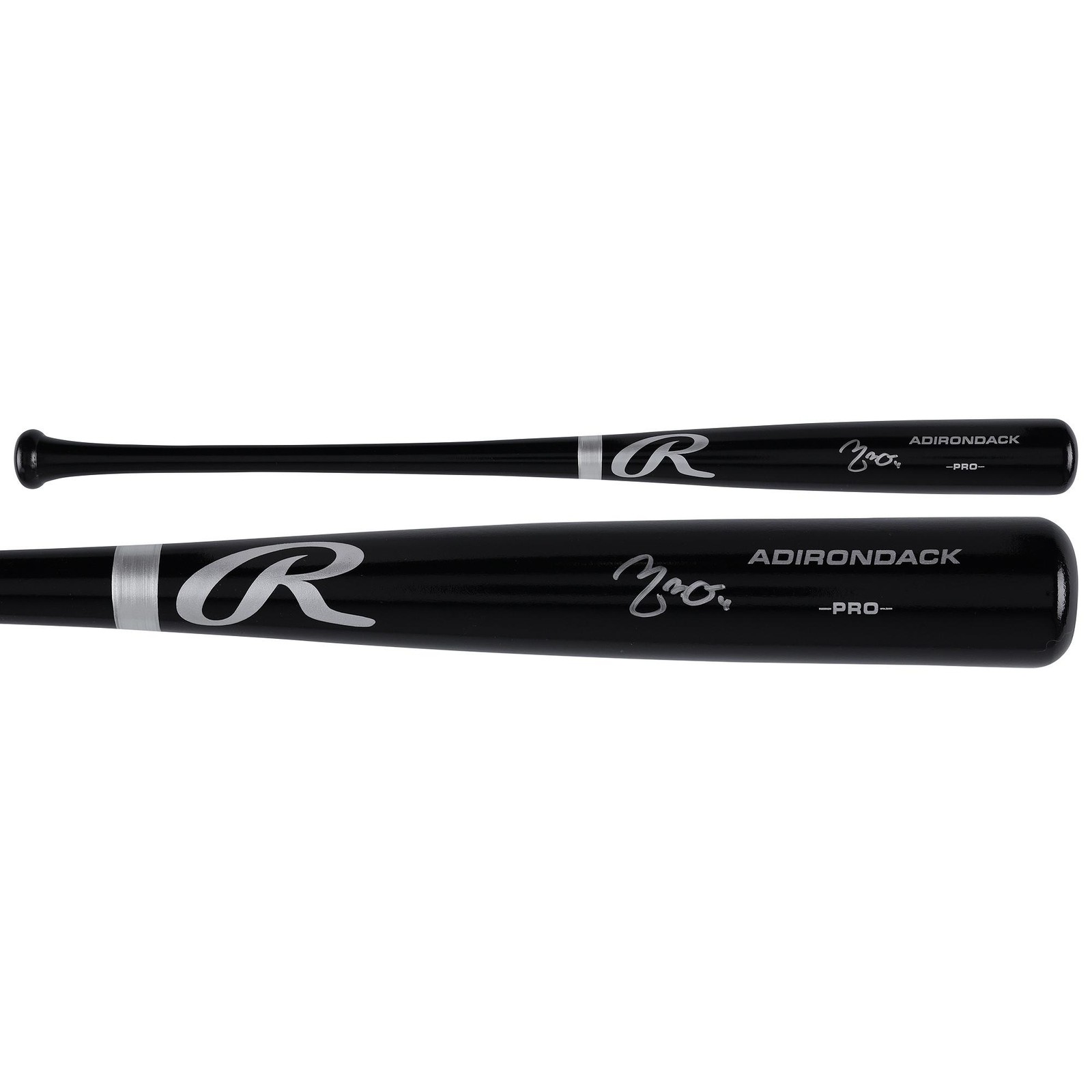 Yadier Molina St. Louis Cardinals Autographed Black Rawlings Pro Bat