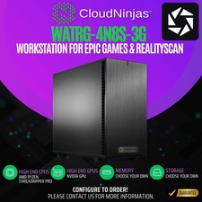 Cloud Ninjas Workstation Epic Games RealityScan AMD 9970X NVIDIA RTX 5090 M.2