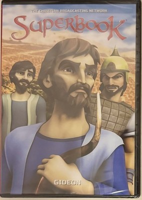 Superbook Season 2 Gideon NEW DVD Chris, Joy and Gizmo Faith Courage SEALED NEW