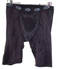 2 PAIRS OF NOS, WSI, 2XL BLACK COMPRESSION CUP SHORTS & 1 NEW COOPER SPORT CUP