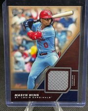 2026 Topps Series 1 Masyn Winn Major League Material Gold /50 Jersey Relic