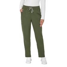 Hanes Womens Hanes Women's Scrubs Drawstring Scrub Pants, Premium, Straight Leg,