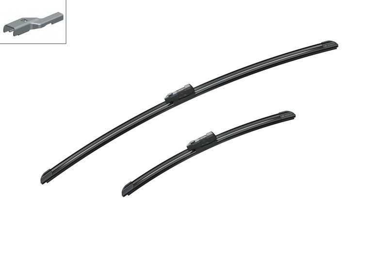 BOSCH 3397014143 Wiper Blade Front Fits Citroen C3 Fiat 500L Ford Fiesta Peugeot