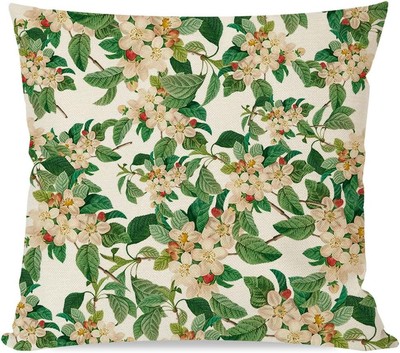 PANDICORN Vintage Floral Throw Pillow 18'' x (Pack of 1), A 