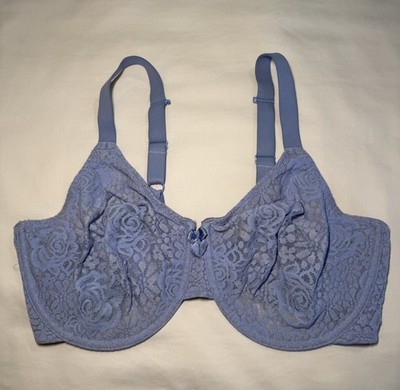 Wacoal 851205 Halo Lace Underwire Bra Beige Size 40DD w/  J-hook
