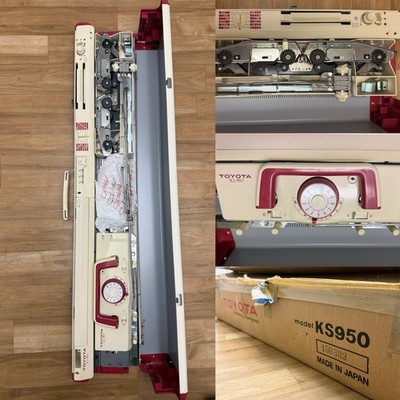 VINTAGE NOS Toyota KS-950 Knitting Machine Made in Japan | eBay