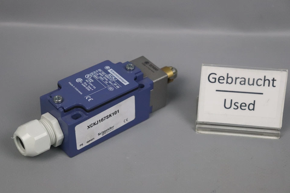 Telemecanique XCKJ Positionsschalter mit ZCKE67 240V 3A Type:4 6kV Used