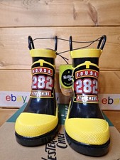 US 5 Western Chief Firefighter Boys Waterproof Rain Boots New In Box Firechief