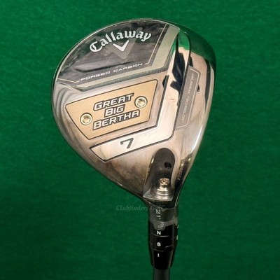 Callaway 2023 Great Big Bertha 21° Fairway Wood 7 Aldila Tour Green ATX65 Stiff