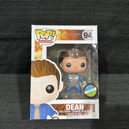 Funko Pop Supernatural Dean Winchester Shiny Bloody #94 Exclusive tear on lid