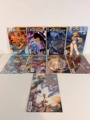 GOLD DIGGER SET OF 9 ISSUES (2008 Series) ANTARCTIC PRESS RANGING #2-64