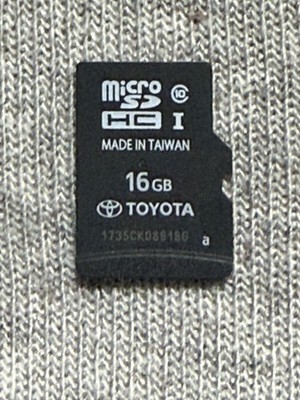 Toyota Genuine Navigation NSZN-W64T Map SD Card 08675-0AR24 2018 Spring