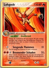 Pokémon Lohgock 1/106 EX Smaragd 2005 Deutsch
